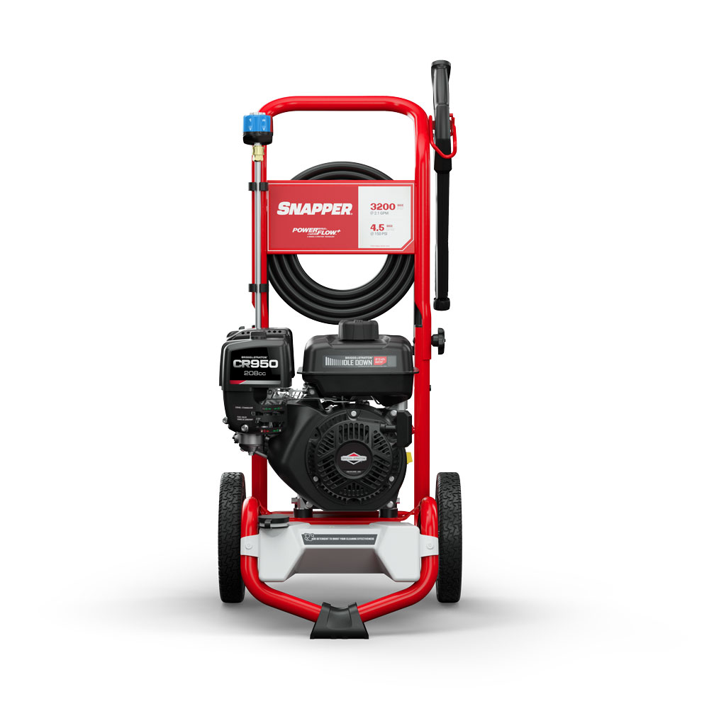 3200 MAX PSI* / 4.5 MAX GPM* GAS PRESSURE WASHER
